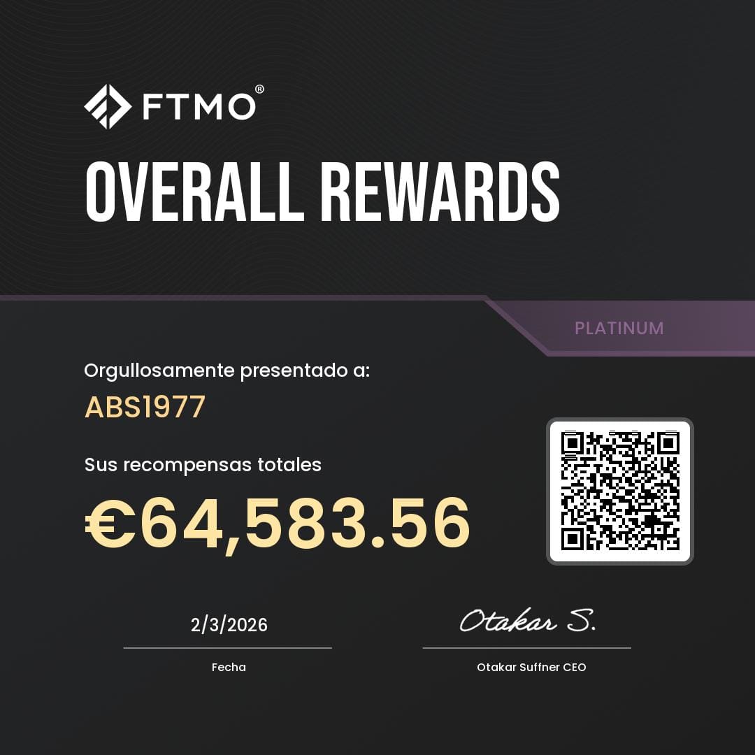 Certificado FTMO Daxlovers 2