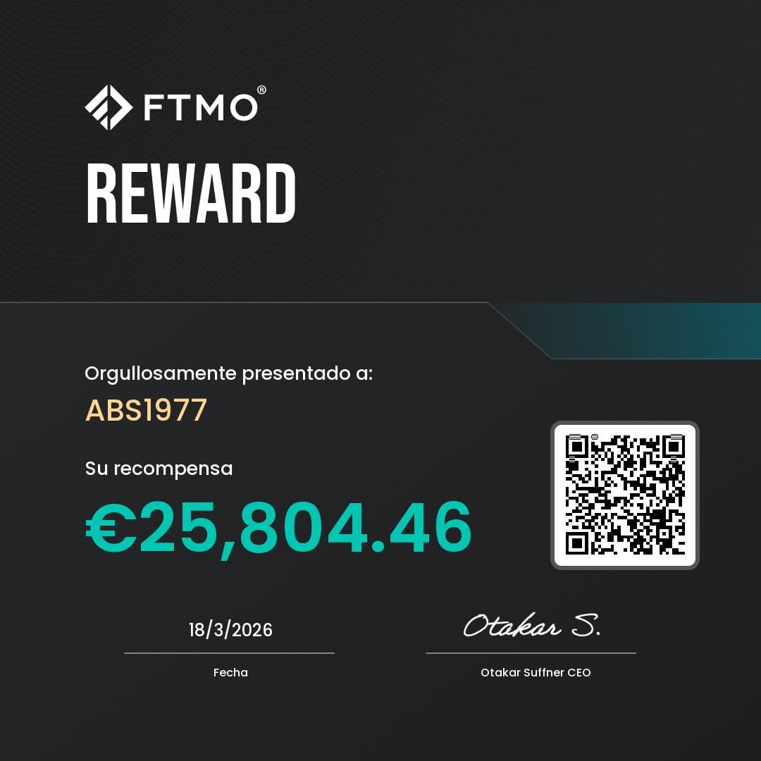 Certificado FTMO Daxlovers 4