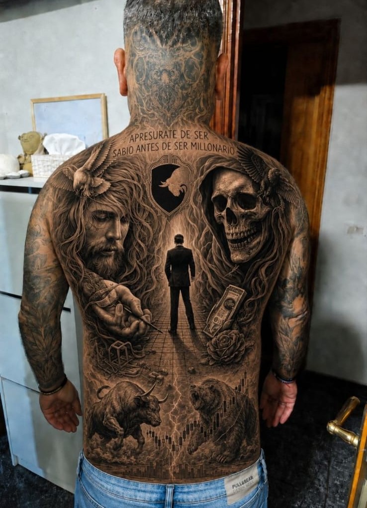 Alumno de Daxlovers con el logo tatuado 5